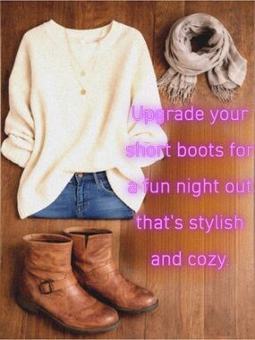 Women’s Vintage Nine West Brown leather ankle boots. Like new with Box size 7.5